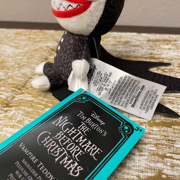 Disney Parks Vampire Teddy Shoulder Sitter - Picture 3 of 7